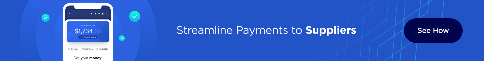 Streamline Payments to Suppliers